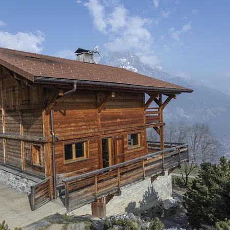 Domek alpejski Face Au Mont Blanc Wellnes