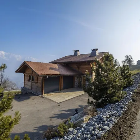 Domek alpejski Face Au Mont Blanc Wellnes *
